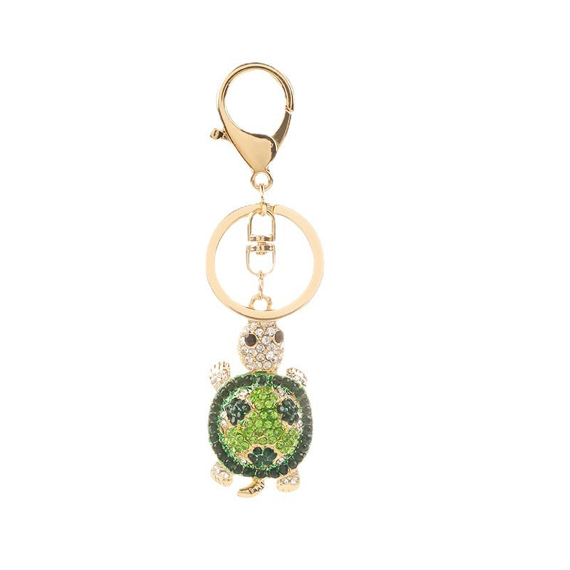 Wholesale Alloy Turtle Rhinestone Keychain